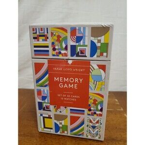 Frank Lloyd Wright Memory Game by Galison (2018, Game)‎ Complete